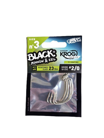 FIIISH KROG PREMIUM HOOKS by VMC No.3 - Water Wolves Fishing Store